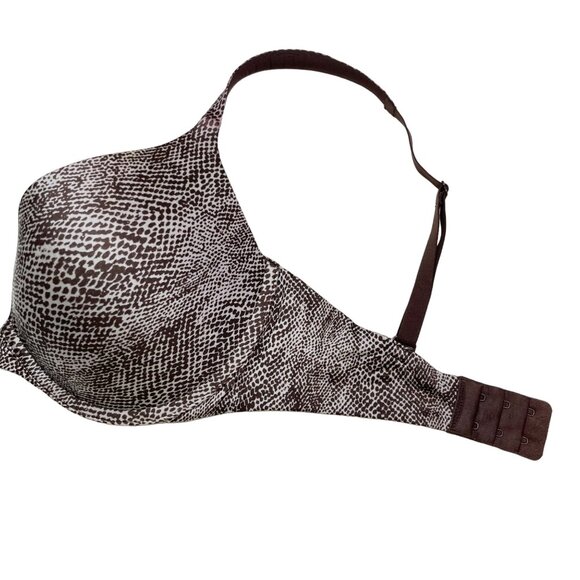 Victoria's Secret 34DD Perfect One Padded Bra Underwire Snakeskin Adjustable - Picture 8 of 13
